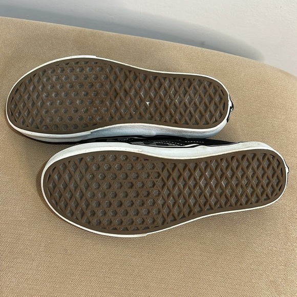 Vans Black and Gray Checkered Slip-On Sneakers - Picture 16 of 16